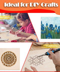 Basswood craft sheets, 12 x 12 in, 3mm thick, unfinished plywood for laser cutting, wood burning (12-pack)