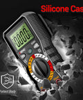 Digital Multimeter With Case For Home And Auto Use The Go To Tool For Measuring AC DC Voltage Current Resistance in silicone case