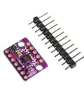 Six DOF Inertial Measurement Sensor Module With Accelerometer And Gyroscope For Dope DIY Robots And Embedded Projects Pro Grade Motion Sensing And Ultra Precise Data, purple PCB with header pins