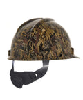 Hydro Dip V-Gard Cap Style Safety Hard Hat with Fas-Trac III Ratchet Suspension, oilfield camo