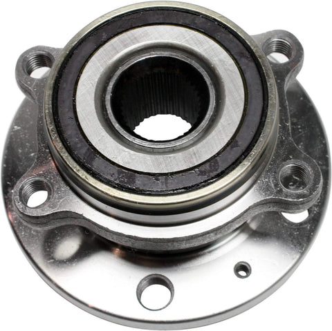 2 Wheel Hub Kit With Bearing For VW Passat Tiguan Beetle Jetta GTI And Audi A3 Front 5 Lug Hubs AWD And FWD Compatible Fits 2005 2019 Models