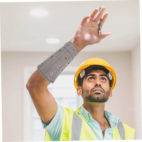 Cut Resistant Wrist Sleeves With Breathable Forearm Guards Offering Rock Solid Protection For Men And Women Grabbing Tools For Gardening Auto Repair Or Shop Work Without Breaking A Sweat During The Daily Grind.