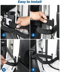 Step-by-step installation of Heavy Duty Adjustable Door Limiting Straps For Wrangler 1996 2026 showing secure fit and reinforcement.