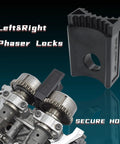 Camshaft Phaser Timing Chain Tool For 3.6L Pentastar V6 Engines, showing phaser locks on engine components.