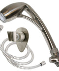 BodySpa RV Handheld Shower System With 60 Inch Hose Nonstick Finish 2 Settings Modern Style Water Pressure Boost attachment