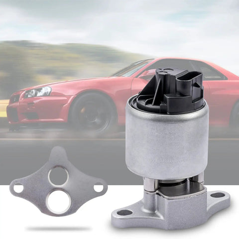EGR Valve EGV589 EGR1273 Drop In Replacement For Chevy GMC Buick Cadillac Isuzu Pontiac Olds Bravada shown with gasket