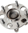 Rear Wheel Hub And Bearing Replacement Kit For 2006 2011 Honda Civic ABS LX DX GX, 5 bolt pattern, front disc view