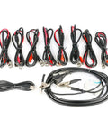 Cables and probes for 8 Channel Automotive Diagnostic Oscilloscope With USB DAQ, Programmable Signal Generator, 2.4 Million Samples Per Second
