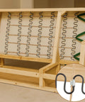 Heavy Duty Couch Upholstery Spring Repair Kit Built Like A Tank With Rock Solid Coils and Steel Stay Wire for saggy sofa fix