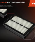 Engine Air Filter For Hyundai Elantra 2017-2020 Elantra GT 2018-2020 Kona 2018-2023 Veloster 2019-2021 showing polyurethane seal