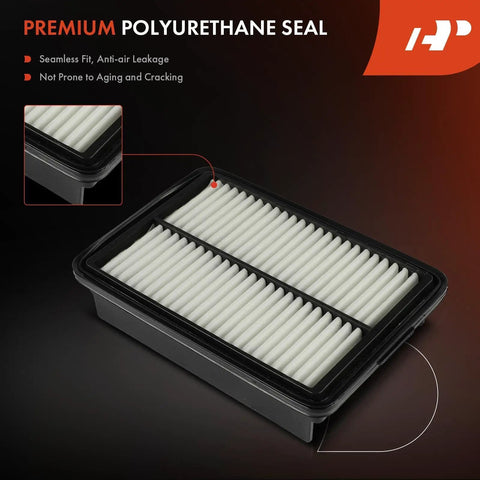 Engine Air Filter For Hyundai Elantra 2017-2020 Elantra GT 2018-2020 Kona 2018-2023 Veloster 2019-2021 showing polyurethane seal