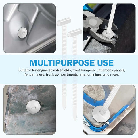 Shop Ready Pro Grade Nylon Cable Tie Buckle Kit With Clear Storage Box shown in multipurpose automotive applications