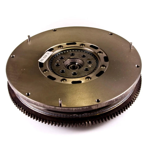 Heavy Duty Dual Mass Clutch Flywheel For 1999 Through 2008 Porsche 911 3.4 Liter 3400Cc with detailed gear and bolt design.