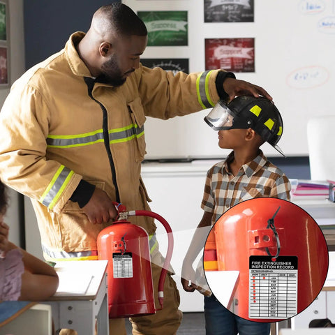 Keep Your Worksite Compliant With These Hella Durable Metal Fire Extinguisher Inspection Tags Designed For On Point Monthly Safety Checks And Zero Stress Record Keeping