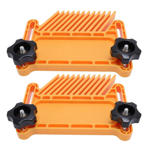 Adjustable Featherboard And Router Table Fence For Table Saw Or Band Saw To Stop Kickback Dead Keep Your Stock Locked Tight. Heavy duty ABS nylon design.