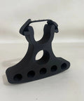 Two Pack Bicycle Maintenance Handlebar Clip On Stand Mount Bracket, black, plastic, with adjustable straps for repair