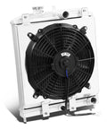 2 Row Radiator With Aluminum Fan Shroud For Civic 1992 Through 2000 Del Sol 1993 Through 1997 Integra 1994 Through 2001 Manual