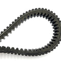 Heavy Duty Motorcycle Transmission Drive Belt For Hisun HS500 And HS700 Models Plus Forge Tactic Strike Quad Bike Power Transfer V-Drive, detailed view showing teeth and flexible design.