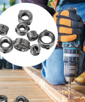 S Stainless Steel Shaft Collars Depth Stop Kit Screw Adjust Heavy Machinery Auto Robotics Gears Shafts Limiting Collars Easy Install Locked Down Tight Pros Quality Hardware Industrial Reliable Machines Hold Up Tough Demands Failure On Site on drill and wood shaft