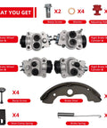 Honda TRX300 Fourtrax Beefy Brake Wheel Cylinder Kit Left And Right For 1988 2000 4x4 ATV TRX300FW OEM Replacement contents