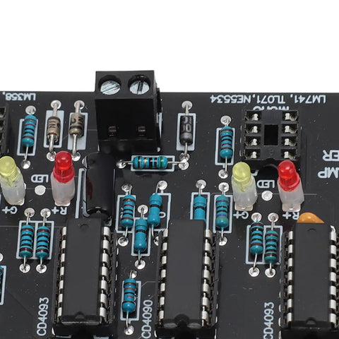Pro Grade Op Amp Testing Module For Single And Dual Op Amp Boards Compatible With LM741 LF356 NE5534 TL071 circuit board close-up