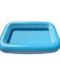 Inflatable Kids Pool With Air Pump For Toddlers, Large Sensory Sand And Water Play Pit, Outdoor Backyard Wading Pool