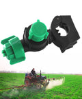 Adjustable Angled Sprayed Nozzle Set For Crop Irrigation, 10 Pieces External Thread Leakproof Design, Anti Drip Sprayers For Farming