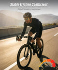 Cyclist on road illustrating Metal Brake Pads For EB26 Ares 2 V9-G60 S8 S6 Electric Bikes, 2 Pairs, beefed up braking.