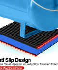Anti-slip design of 8 Pack Anti Vibration Pads For Washing Machines And More with ribbed rubber and EVA center, supporting appliance