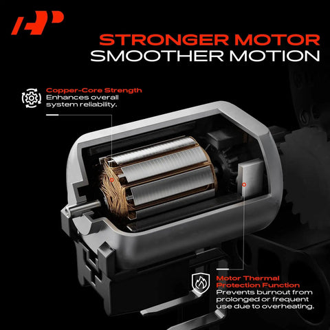 Internal view of a Front Right Passenger Door Lock Actuator For Ford Edge 2015 2016, showcasing its copper-core motor component.