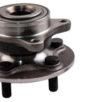 Land Rover Discovery 3 Front Wheel Bearing Hub Assembly Kit LR014147, close-up view showing durable metal construction