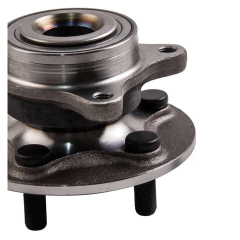 Land Rover Discovery 3 Front Wheel Bearing Hub Assembly Kit LR014147, close-up view showing durable metal construction