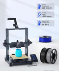 3D printer setup with PLA Plus Filament 1.75mm White 1kg Spool For Most FDM 3D Printers With Beefy Toughness And Stronger Prints