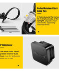 Components of the 2 Inch Rear Hitch Receiver Kit For 2007 To 2018 Jeep Wrangler JK 4 Door And Unlimited With 4 Pin Wiring Harness