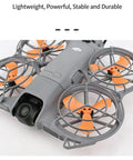 Neo 2 Pro Compatible Propeller Blades Lightweight Durable Replacement Parts for Stable Outdoor Flight, orange on drone