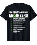 Funny Engineer Gift T Shirt For Men Black Cotton Blend Tee With Sarcastic Engineering Design A Perfect Gift For Engineers Who Get The Joke