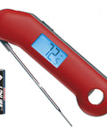 Professional Digital Meat Thermometer With Ultra Fast 0.5 Second Instant Read, NIST Certified Accuracy Within 0.5 Degrees Fahrenheit, IP67 Waterproof