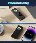 Hidden Camera Detector For Hotels And Travel, 6 Level Sensitivity Wireless RF Sweep With Magnetic Field on wooden table