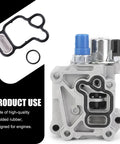 2 Piece Solenoid Gasket Kit For Honda Engines Direct Fit Easy Install Head Cylinder Valve Gasket Spool Filter Screen With O Ring