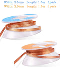 Two Pack No-Clean Solder Braided Wicks Desoldering Wicks For Solder Removal Tool displayed with spools showing copper braid wires.