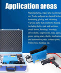 1500W Flameless Induction Heater Yanks Loose Stubborn Bolts Bearings And Drive Shafts Shop Grade Metal Heating Tool for various automotive parts.