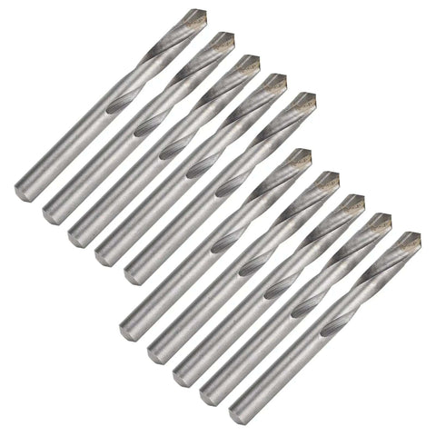Tungsten Steel Straight Shank Drill Bits Set For PCB CNC Wood Metal Plastic Engraving Milling 9mm Diameter Pro Grade Kit For Precision Projects Today