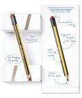 No Plug Needed Jumbo Digital Stylus Pen With Eraser For Touchscreens with ergonomic triangular grip shown on display.