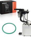 Electric Fuel Pump Module Assembly With Pressure Sensor For Buick LaCrosse And Pontiac Grand Prix, featuring fuel pump, sensor, and seal ring.