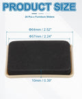 Smooth As Butter Heavy Duty Furniture Sliders reusable floor protectors, 24 pieces, 57mm thick EVA foam for easy movement.
