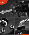 No Hassle Heavy Duty Vacuum Brake Booster For Toyota T100 And Tacoma 1994 To 2001 close-up of dual diaphragm steel components.