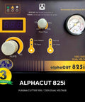 Control panel of Dual Voltage Plasma Cutter 60 Amp Kit For Home Or Shop With Pilot Arc Torch, 110V And 220V, Clean Cuts Up To Seven Eighths Inch, Pro Grade Complete Kit Included