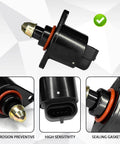Direct Fit Car Idle Air Control Valve And Throttle Response Regulator with copper core and sealing gasket