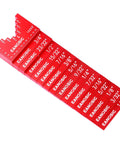 Pro Grade Setup Blocks For Woodworking 16 Piece Height Gauge Block Set With Easy Block Ruler Marked Bars Solid Aluminum Alloy