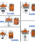 Heavy Duty DC Contactor Built Tough, Slim Footprint, Plug And Play Normally Open Relay For Cars And Control Systems, Rock Solid 12V 24V 48V 72V Switch Handling 50A To 600A With No Sweat At All - Multiple DC Contactors with Sizes and Ratings